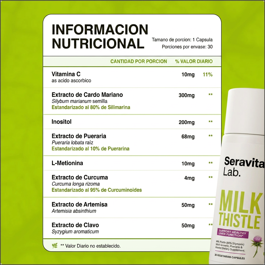 Seravita - Milk Thistle Support