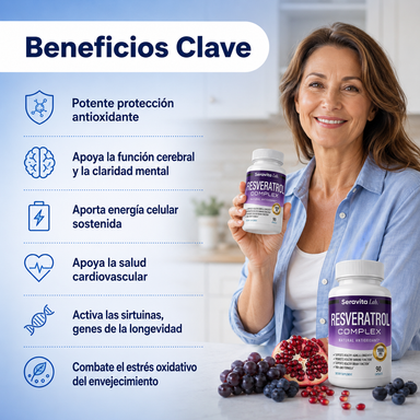 Seravita Lab - Complejo de Resveratrol