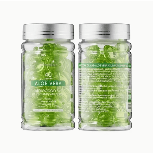 Cápsulas con extracto de aloe vera, vitaminas C y E - Online Store